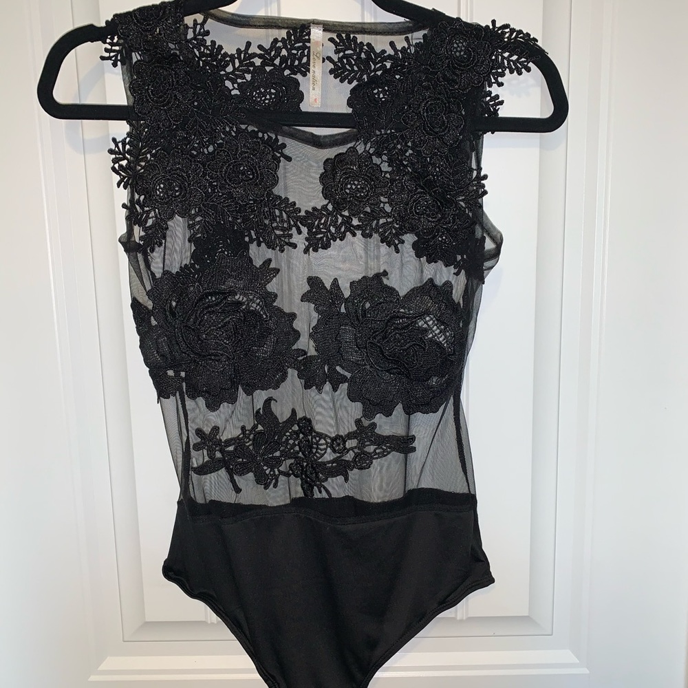 Black Shear Bodysuit